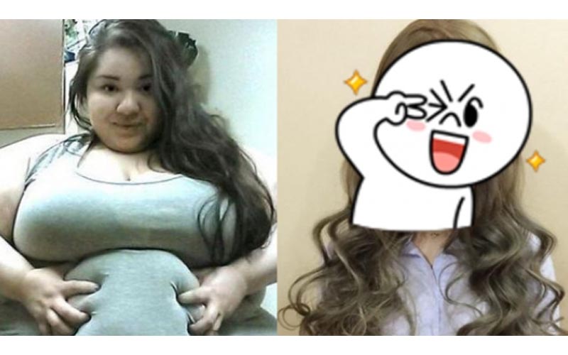           １２０公斤的她被心儀的男生拒絕後，便死命的減肥，直到試了這招後，現在的她是５０公斤的美人了！  -               
