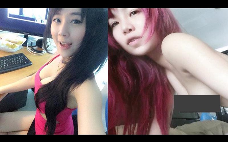    疑似泰國虎牙妹因手機搞丟了，不久後網路上竟瘋傳了一系列她與男友的不雅照！   