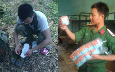 越南士兵大讚衛生棉為聖物  背後原因曝光...超強「神用法」網友讚：神邏輯